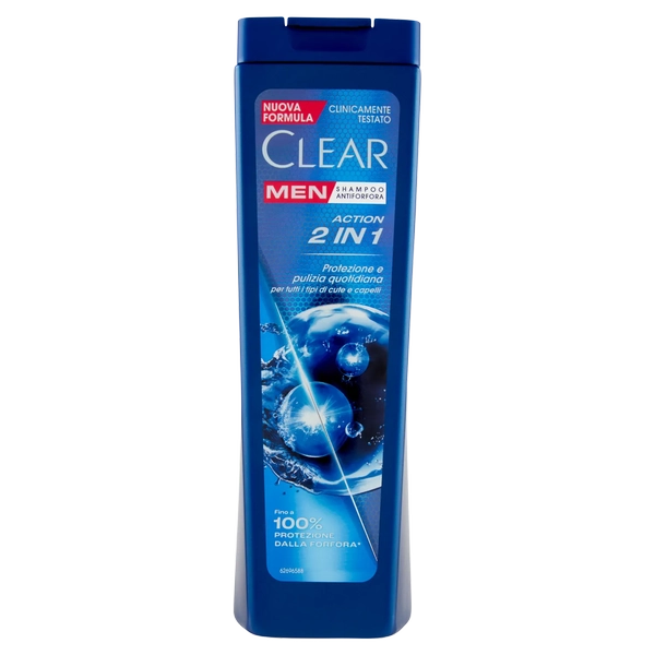 CLEAR SH ACTION 2 IN 1 225 ML