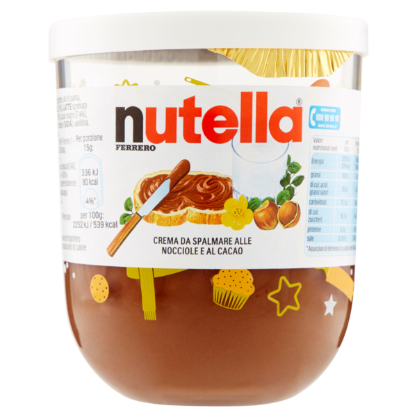 FERRERO NUTELLA BICCHIERE BIBITA 220G