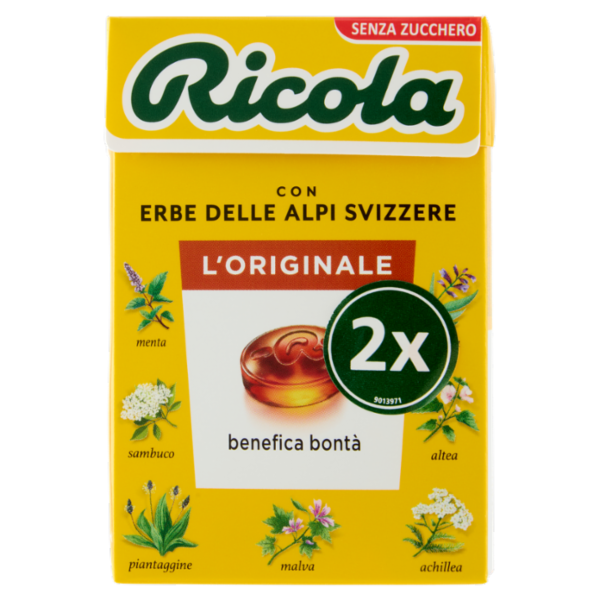 RICOLA ERBE BALSAMICHE ASTUCCIO X2 50 GR