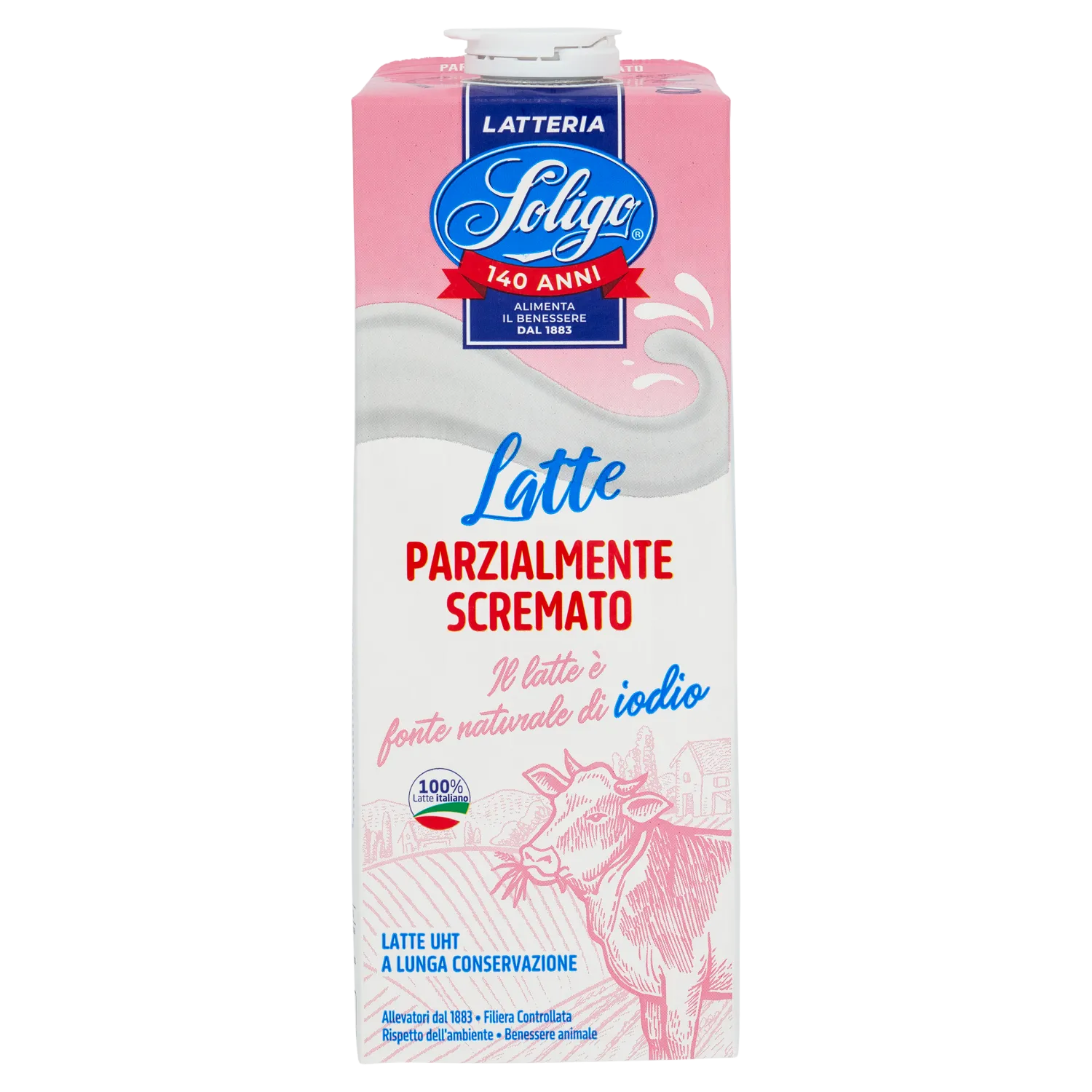 LATTE SOLIGO UHT P S 1 LT 1000 ML