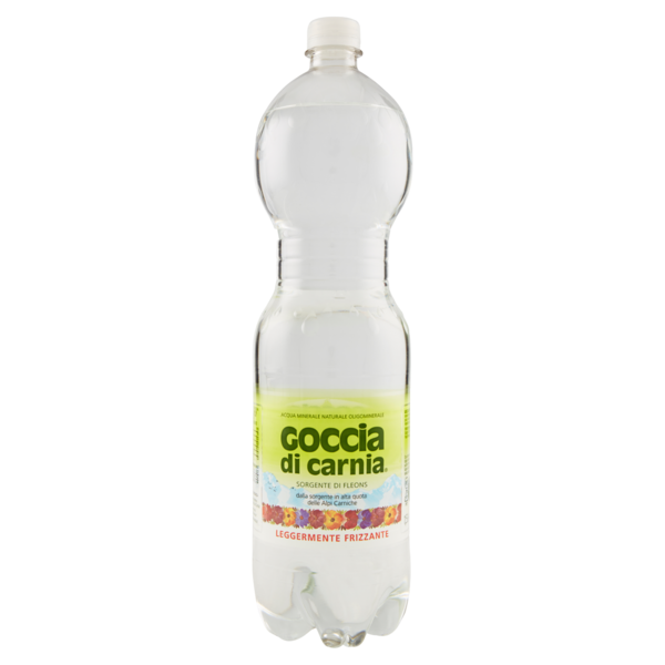 ACQUA GOCCIA DI CARNIA LEGGERMENTE FRIZZANTE 1,5 LT L 1500 ML