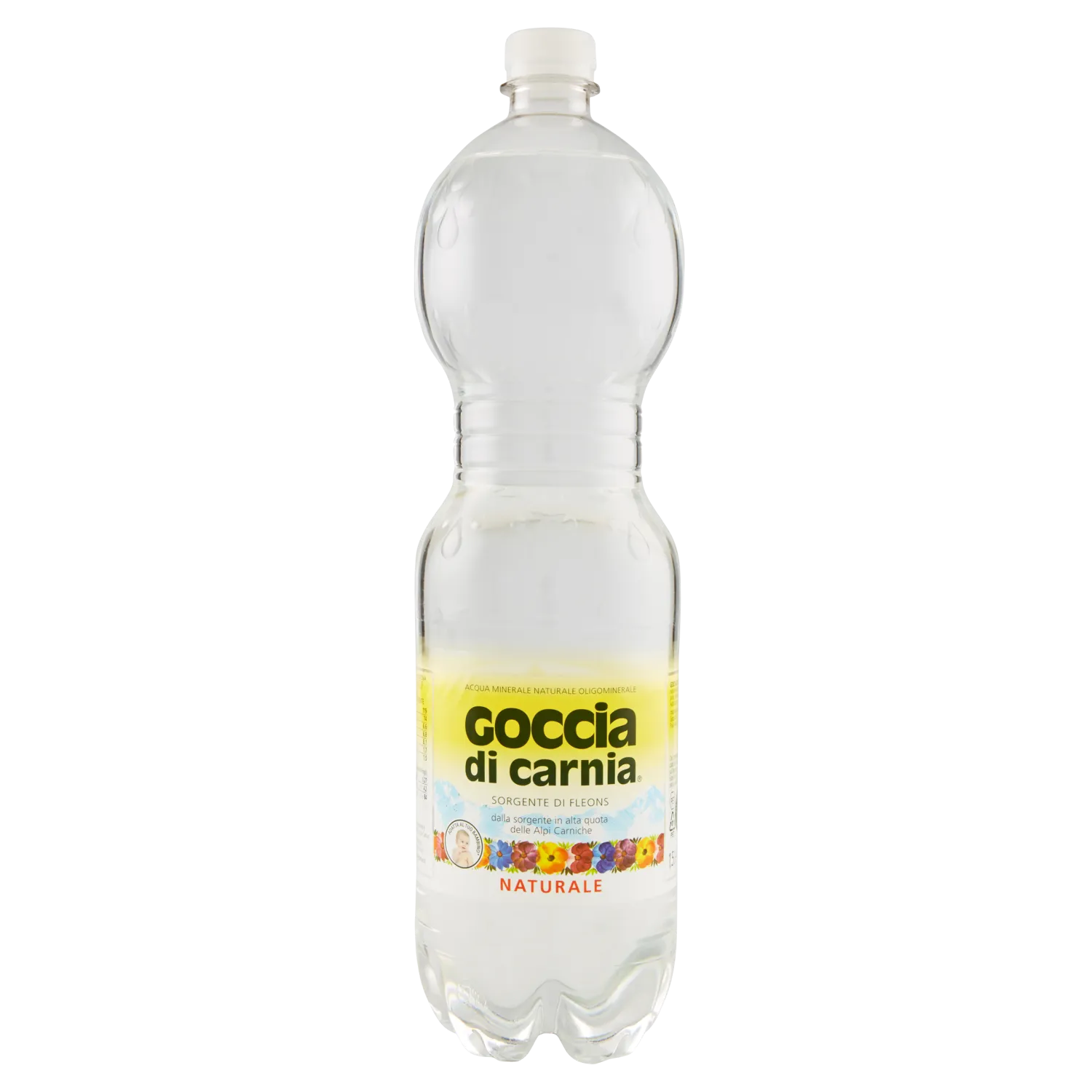 ACQUA GOCCIA DI CARNIA NAT PET 1500 ML