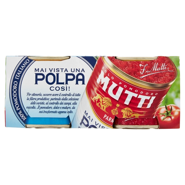 POLPA DI POMODORO MUTTI GR 210 X 2 LATTINA