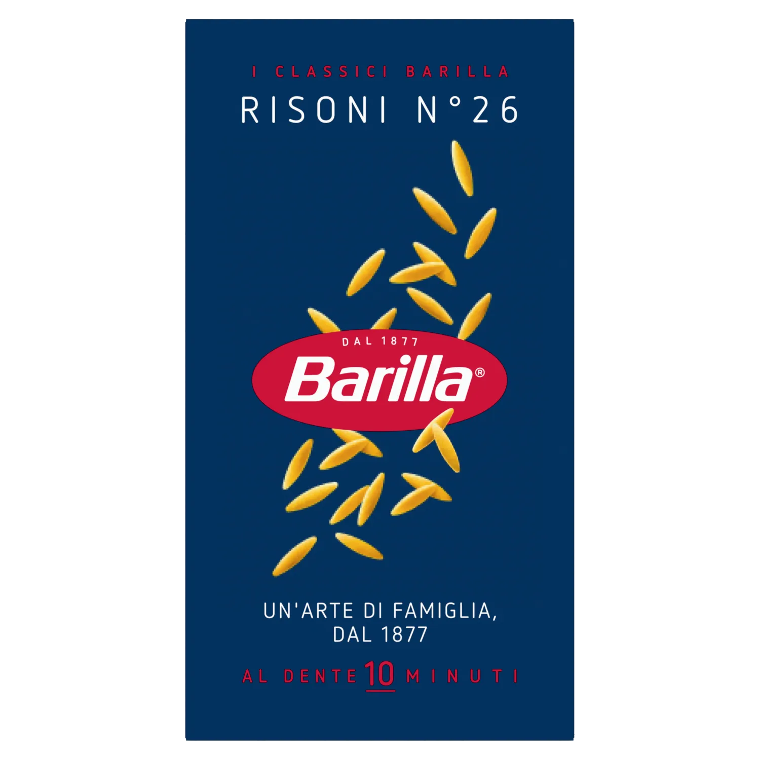 BARILLA SEM NØ 26 RISONI 500 GR