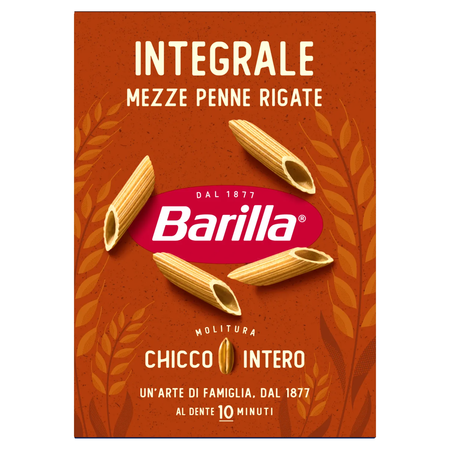BARILLA SEMOLA INTEGR M PENNE RIG 500 GR