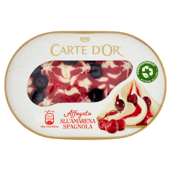 GELATO CARTE D'OR AFFOGATO SPAGNOLA 500 GR
