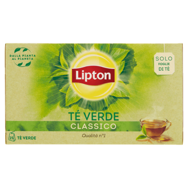 The Lipton Verde Classico 25 Filtri