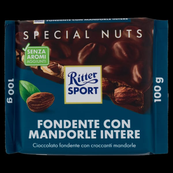 Ritter Tav Fondente Mand 100 gr