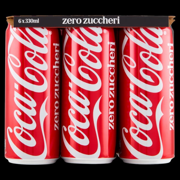 Coca-Cola Zero Zuccheri 6 × 330 ml