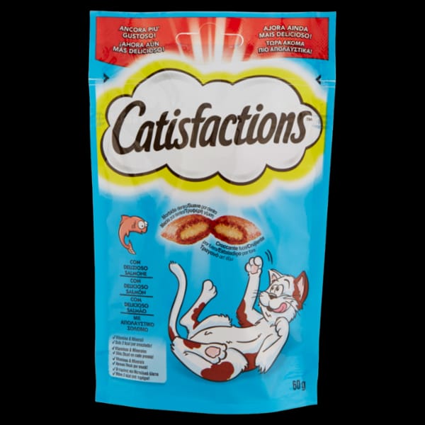 Catisfaction Snack Salmone gr 60