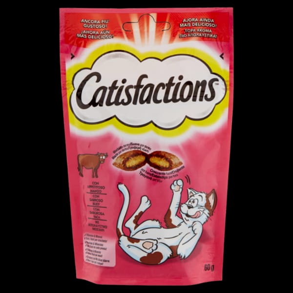 Catisfaction Snack Manzo gr 60