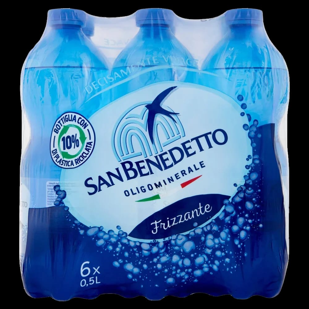 San Benedetto Acqua Frizzante 500 ml x6