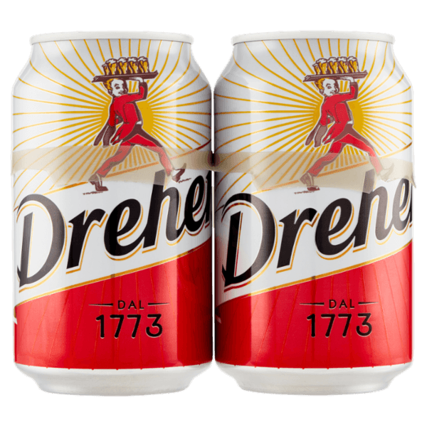 Dreher Birra x 2 Lattina 330 ml