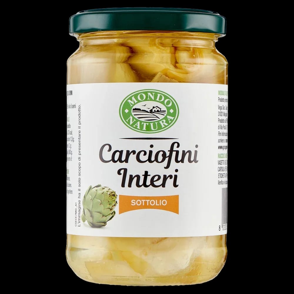 Mondo Natura Carciofi Interi 280 gr