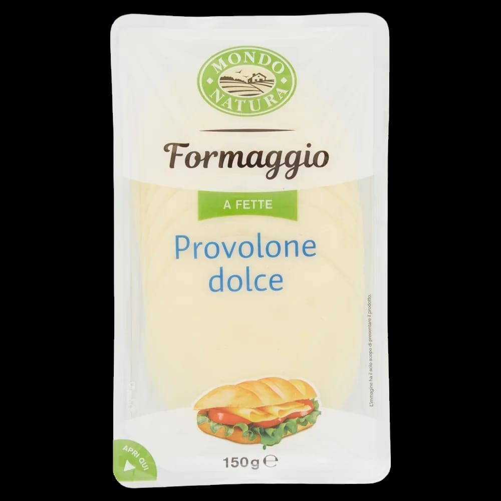 Mondo Natura provolone dolce affettato 150 g