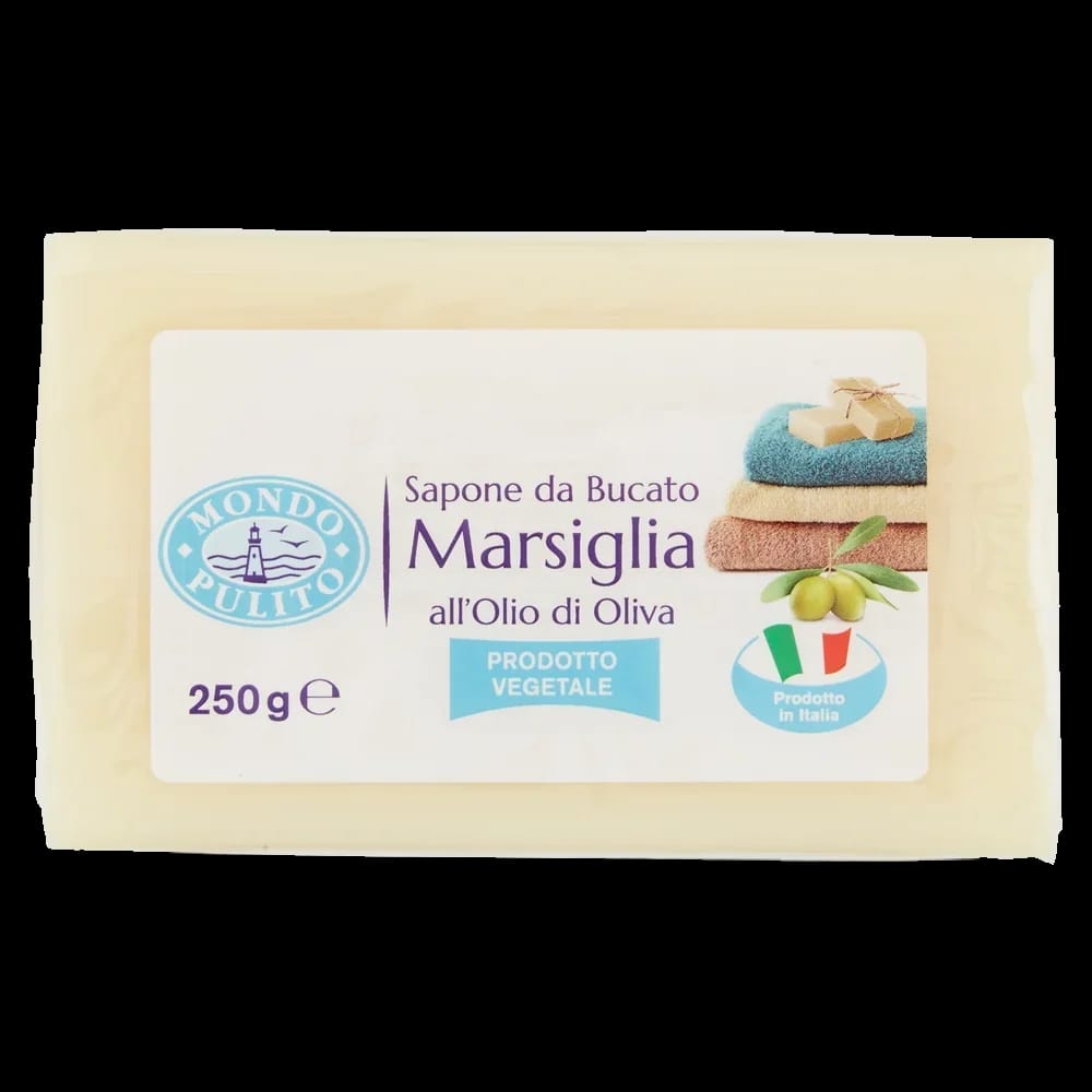 Mondo Pulito sapone da bucato all'olio d'oliva 250 g
