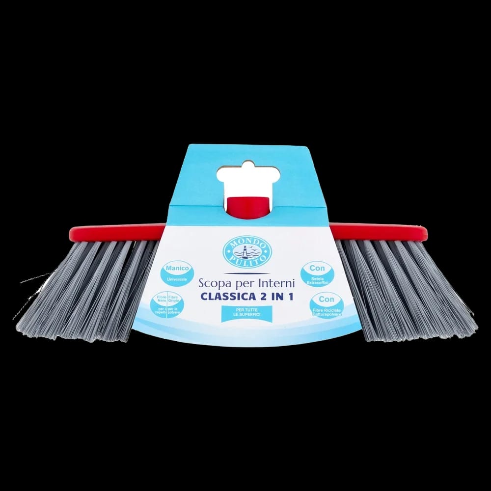 Mondo Pulito Scopa cl 2 in 1