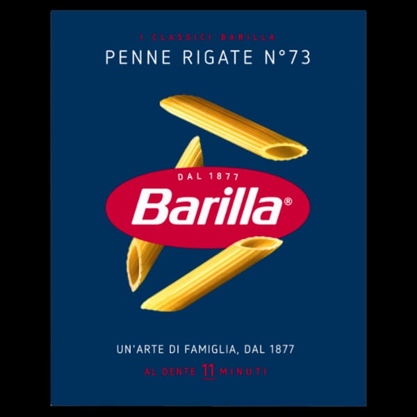 Pasta Barilla N 73 Penne Rigate 500 gr