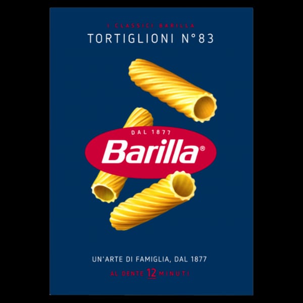 Pasta Barilla N°83 Tortiglioni