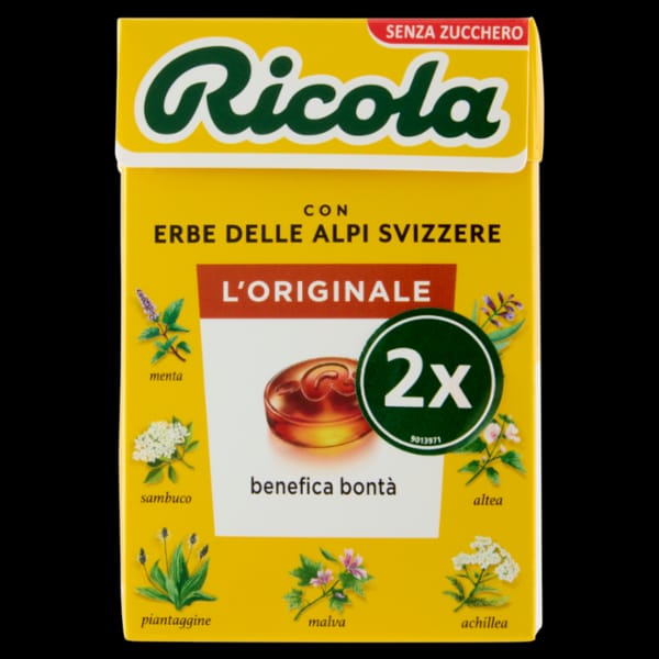 Ricola Erbe Balsamiche Astuccio x 2 50 gr