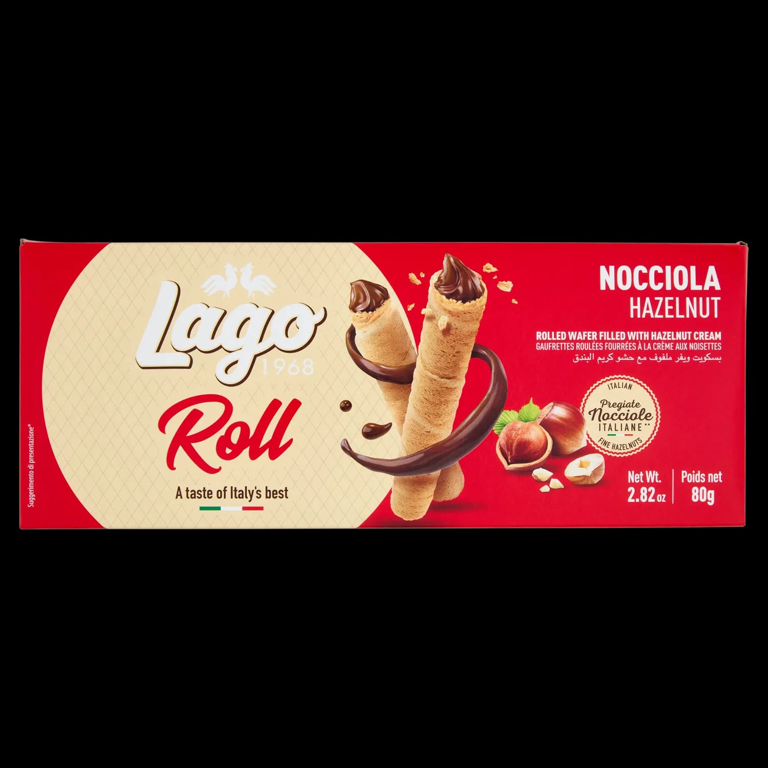 Roll Break Nocciola Gastone Lago 80 gr