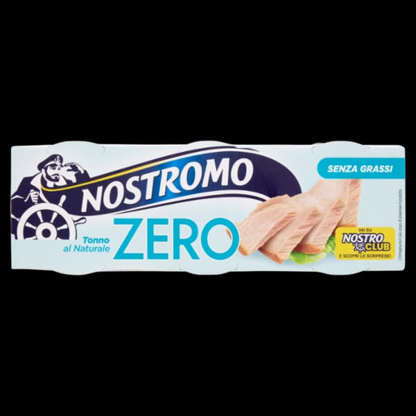 Nostromo Tonno al Naturale Zero x3 65 gr