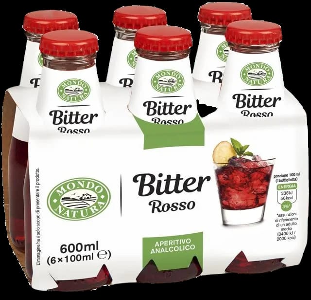 Mondo Natura Bitter Rosso x 6 100 ml