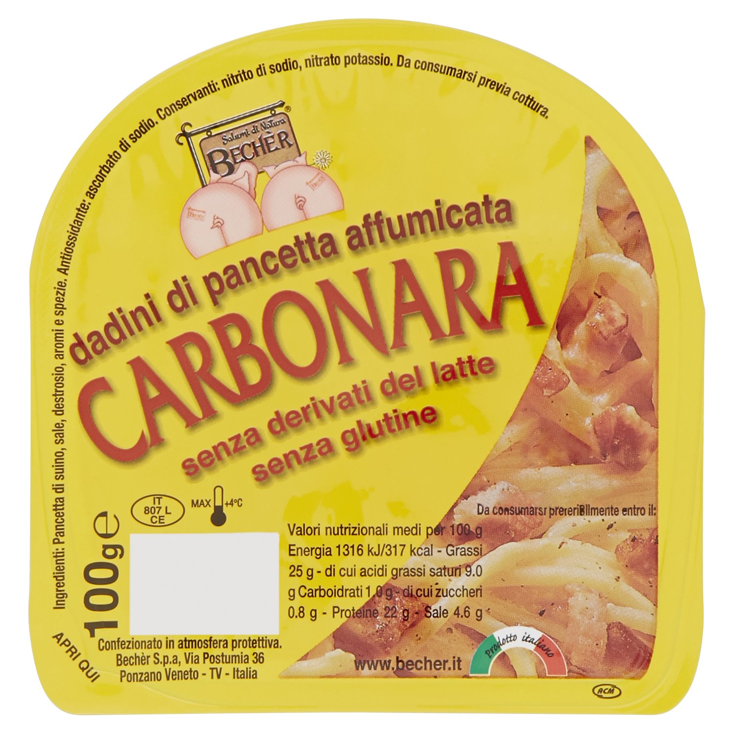 DADINI PER CARBONARA BECHER