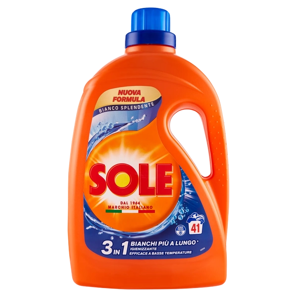 SOLE LAVATRICE LIQQUIDO BIANCO 41 L