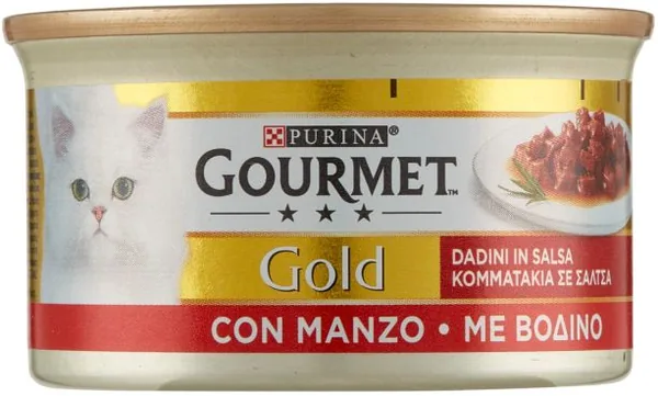 GOURMET GOLD MANZO PRELIBATO 85 GR