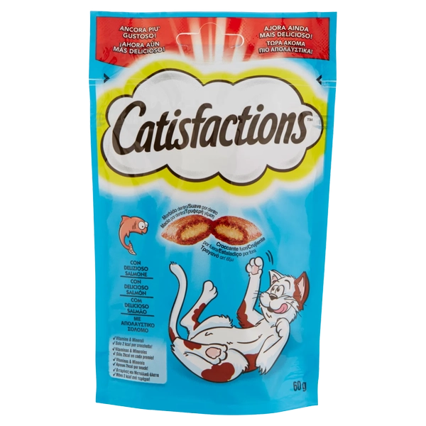 CATISFACTION SNACK SALMONE GR 60