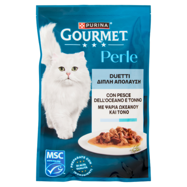 GOURMET PERLE FILETTINI PESCE OCEANO TONNO 85 GR