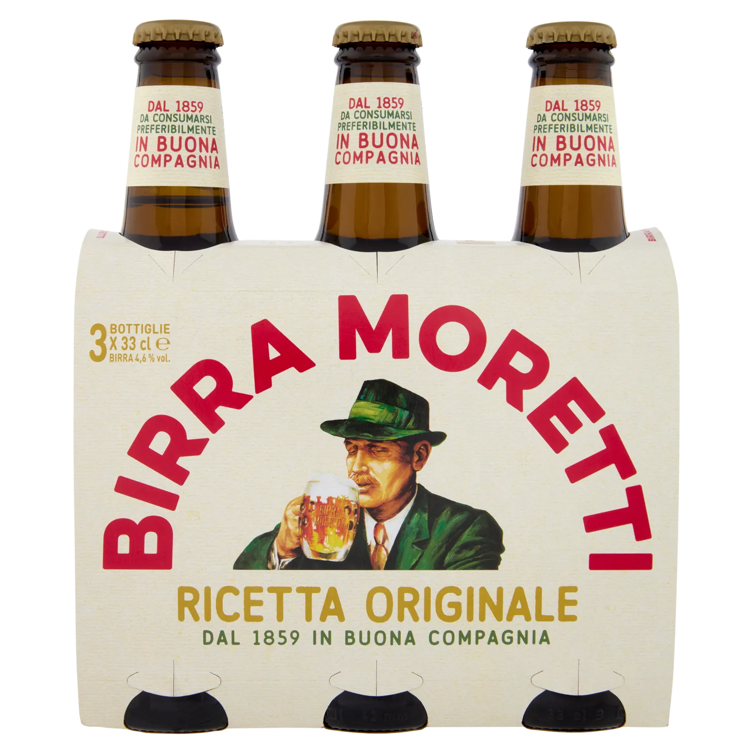 BIRRA MORETTI X 3 BT ML 990 330 ML X3