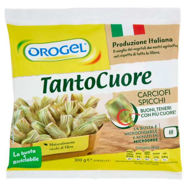 CARCIOFI OROGEL SPICCHI 300 GR