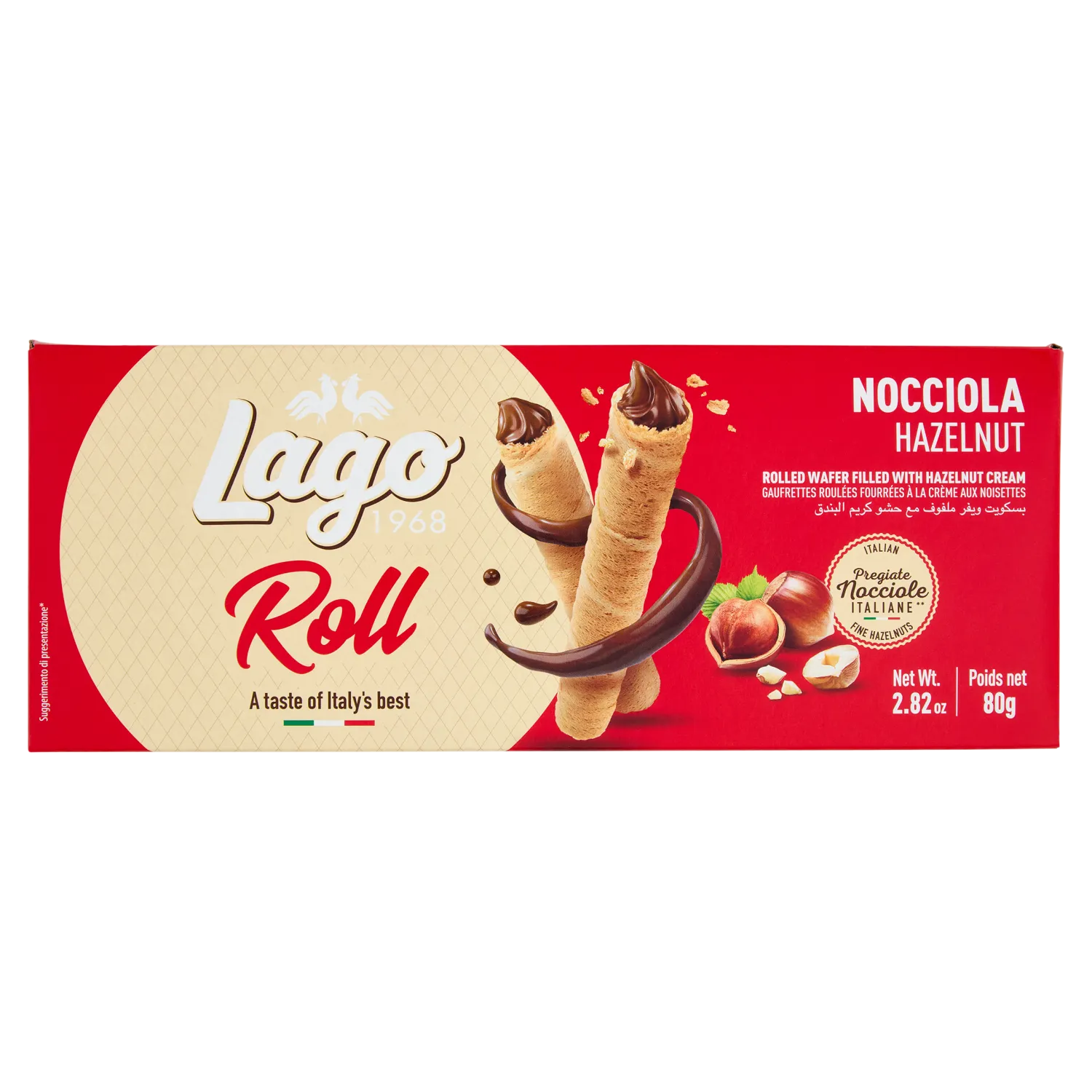 ROLL BREAK NOCCIOLA GASTONE LAGO 80 GR