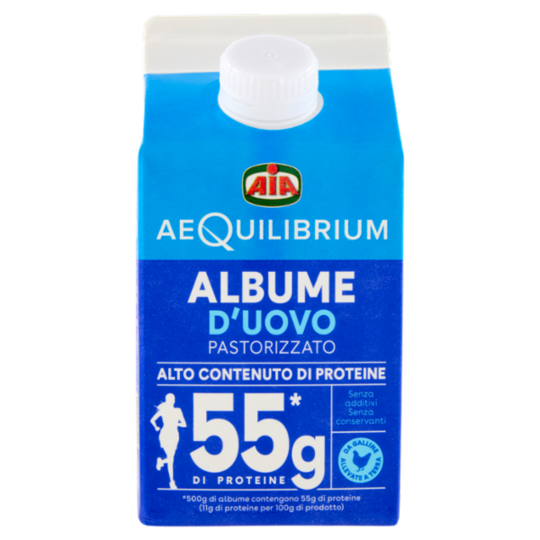 AIA ALBUME D'UOVO PASTORIZZATO 500 GR