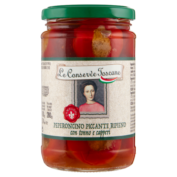 CONSERVE TOSCANE PEPERONCINI RIPIENI 280 GR