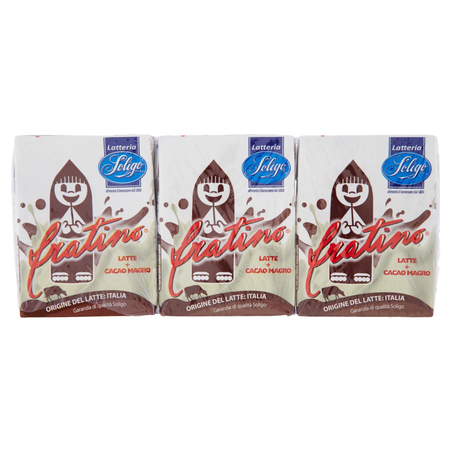 SOLIGO FRATINO LATTE CACAO 200MLX3