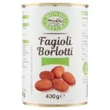FAGIOLI BORLOTTI MONDO NATURA LATTINA 400 GR