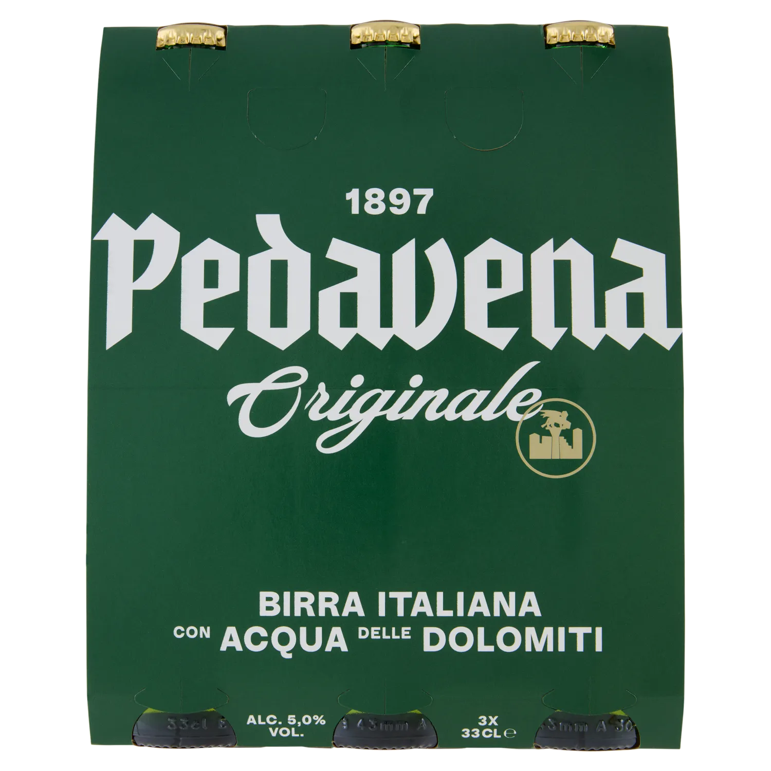 PEDAVENA BIRRA 330 ML X 3 X3