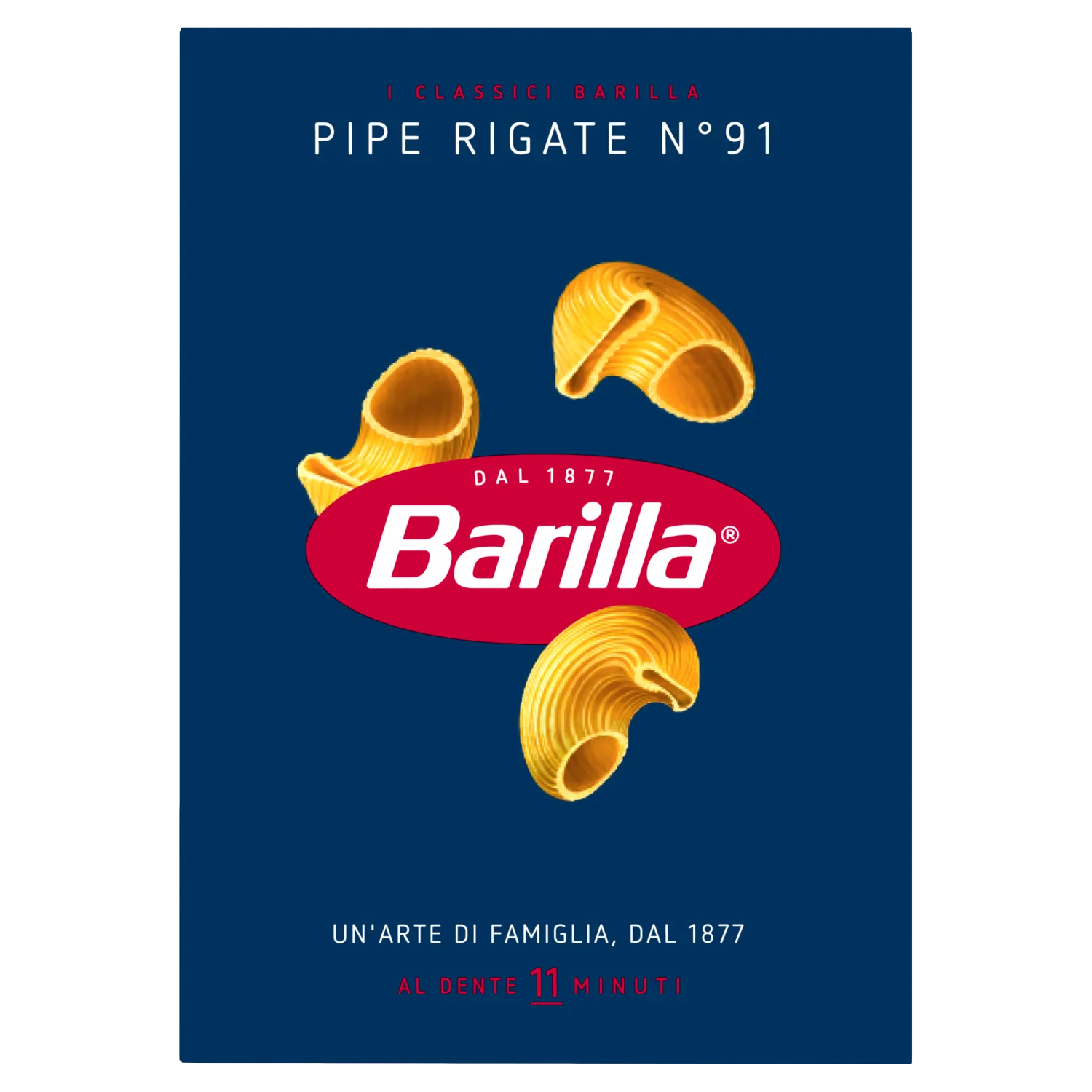 BARILLA SEM NØ 91 PIPE RIGATE