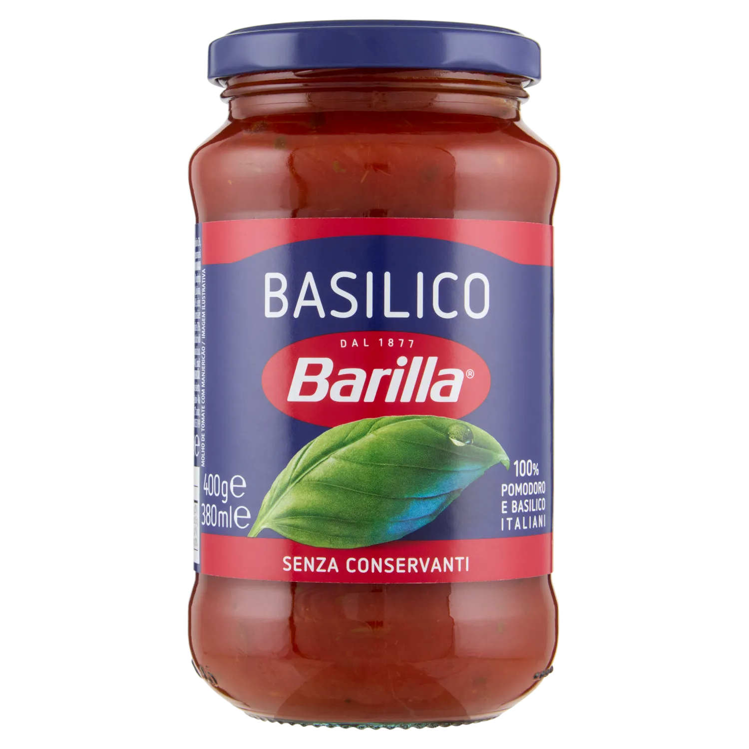 BARILLA SUGO BASILICO 400 GR