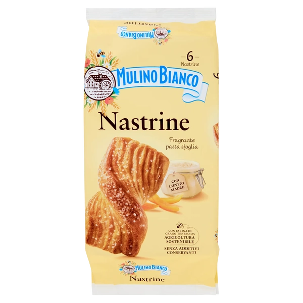MULINO BIANCO NASTRINE X 6 240 GR